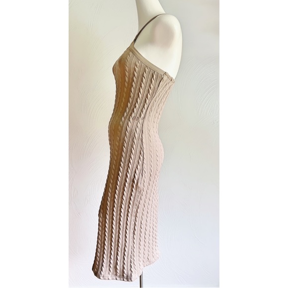 Moving sale! GUC Knit Maxi Halter Dress Miss Love Small Minor Flaw See Last Pic - Picture 2 of 10